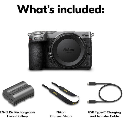 Nikon Z5II C Mirrorless Camera Body (Silver)
