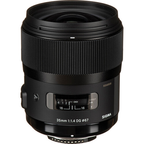 Sigma 35mm f-1.4 DG HSM Art Lens for Nikon F