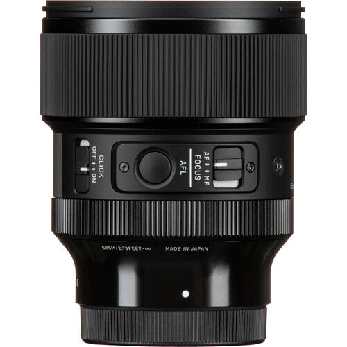 Sigma 85mm f/1.4 DG DN Art Lens (Sony E)