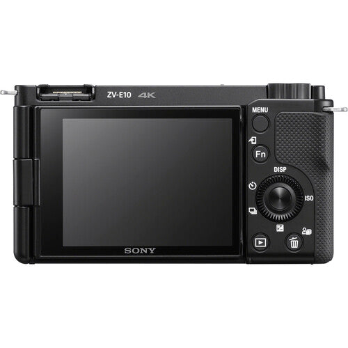 Sony Alpha ZV-E10 Mirrorless Camera (Body Only) - Black