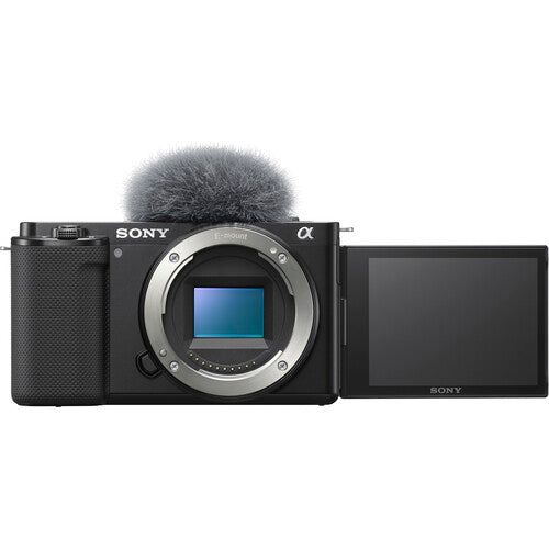Sony Alpha ZV-E10 Mirrorless Camera (Body Only) - Black